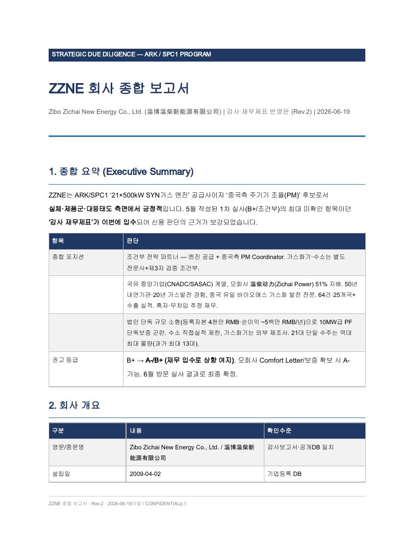 ZZNE 보고서